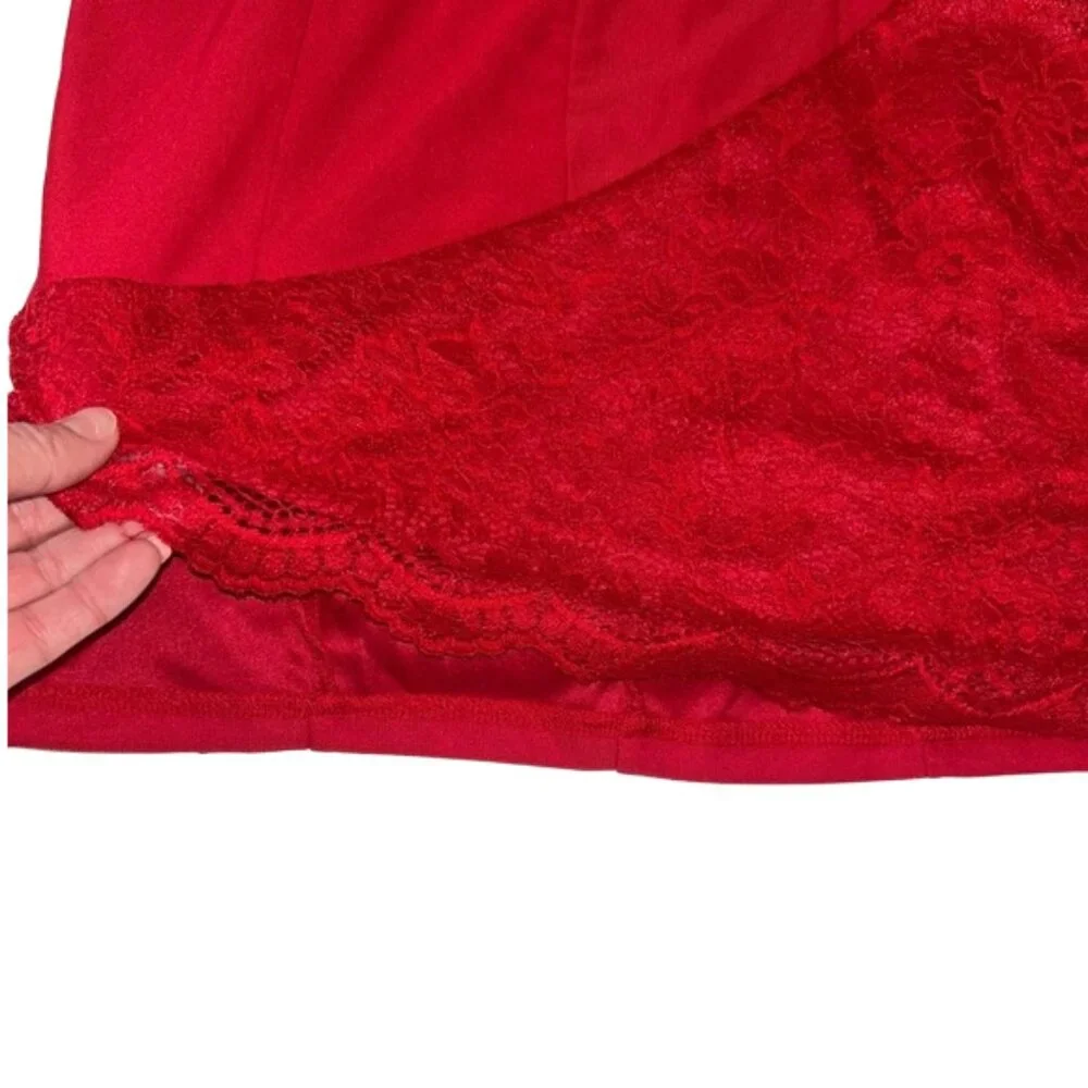 Hello Molly Red Mini Dress - Picture 11 of 12